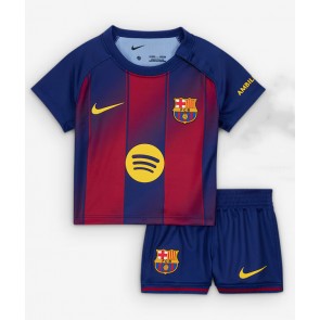 Barcelona Hemmatröja Barn 2025-26 Kortärmad (+ Korta byxor)