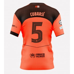 Barcelona Pau Cubarsi #5 Tredje Tröja 2025-26 Kortärmad