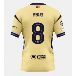 Barcelona Pedri Gonzalez #8 Bortatröja 2025-26 Kortärmad
