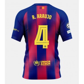 Barcelona Ronald Araujo #4 Hemmatröja 2025-26 Kortärmad