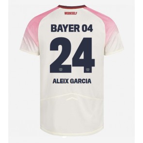 Bayer Leverkusen Aleix Garcia #24 Bortatröja 2025-26 Kortärmad