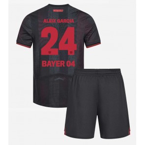 Bayer Leverkusen Aleix Garcia #24 Hemmatröja Barn 2025-26 Kortärmad (+ Korta byxor)
