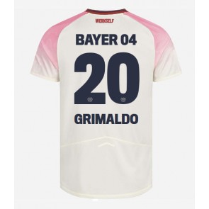 Bayer Leverkusen Alejandro Grimaldo #20 Bortatröja 2025-26 Kortärmad