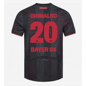 Bayer Leverkusen Alejandro Grimaldo #20 Hemmatröja 2025-26 Kortärmad