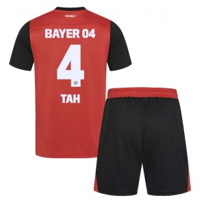 Bayer Leverkusen Jonathan Tah #4 Hemmatröja Barn 2024-25 Kortärmad (+ Korta byxor)