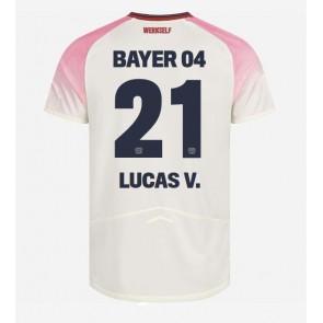 Bayer Leverkusen Lucas Vazquez #21 Bortatröja 2025-26 Kortärmad