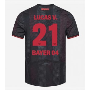 Bayer Leverkusen Lucas Vazquez #21 Hemmatröja 2025-26 Kortärmad