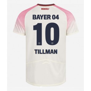 Bayer Leverkusen Malik Tillman #10 Bortatröja 2025-26 Kortärmad