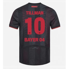 Bayer Leverkusen Malik Tillman #10 Hemmatröja 2025-26 Kortärmad