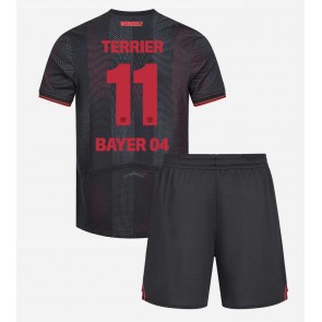 Bayer Leverkusen Martin Terrier #11 Hemmatröja Barn 2025-26 Kortärmad (+ Korta byxor)