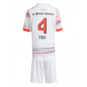 Bayern Munich Jonathan Tah #4 Bortatröja Barn 2025-26 Kortärmad (+ Korta byxor)