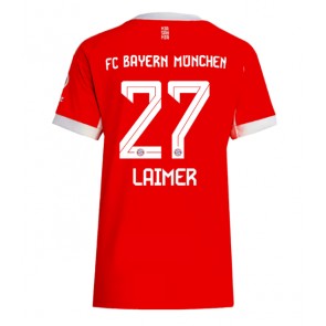 Bayern Munich Konrad Laimer #27 Hemmatröja Dam 2025-26 Kortärmad