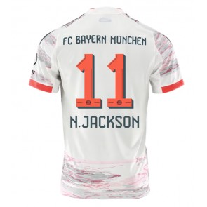 Bayern Munich Nicolas Jackson #11 Bortatröja 2025-26 Kortärmad