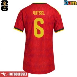 Belgien Axel Witsel #6 Hemmatröja Dam VM 2026 Kortärmad