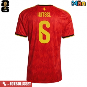 Belgien Axel Witsel #6 Hemmatröja VM 2026 Kortärmad