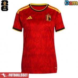 Belgien Hemmatröja Dam VM 2026 Kortärmad
