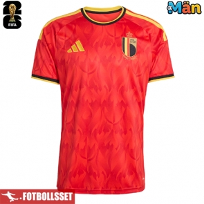 Belgien Hemmatröja VM 2026 Kortärmad