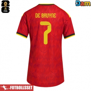 Belgien Kevin De Bruyne #7 Hemmatröja Dam VM 2026 Kortärmad