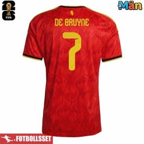 Belgien Kevin De Bruyne #7 Hemmatröja VM 2026 Kortärmad
