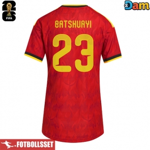 Belgien Michy Batshuayi #23 Hemmatröja Dam VM 2026 Kortärmad