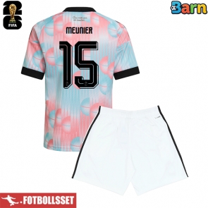 Belgien Thomas Meunier #15 Bortatröja Barn VM 2026 Kortärmad (+ Korta byxor)