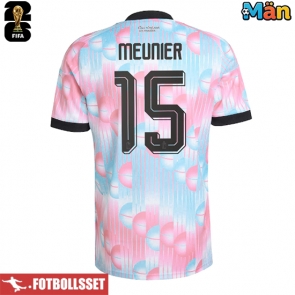 Belgien Thomas Meunier #15 Bortatröja VM 2026 Kortärmad
