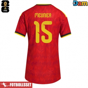 Belgien Thomas Meunier #15 Hemmatröja Dam VM 2026 Kortärmad