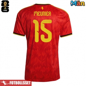 Belgien Thomas Meunier #15 Hemmatröja VM 2026 Kortärmad