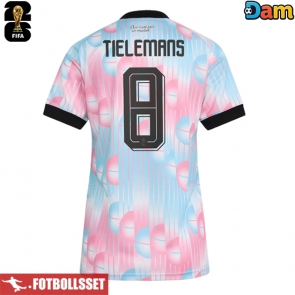 Belgien Youri Tielemans #8 Bortatröja Dam VM 2026 Kortärmad