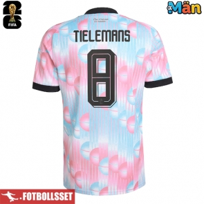 Belgien Youri Tielemans #8 Bortatröja VM 2026 Kortärmad