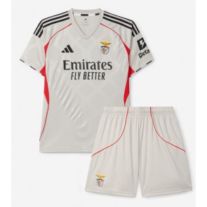 Benfica Bortatröja Barn 2025-26 Kortärmad (+ Korta byxor)