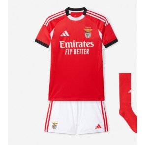 Benfica Hemmatröja Barn 2025-26 Kortärmad (+ Korta byxor)