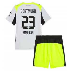 Borussia Dortmund Emre Can #23 Bortatröja Barn 2025-26 Kortärmad (+ Korta byxor)