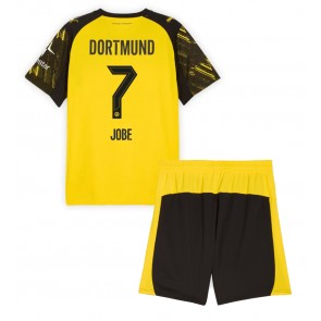 Borussia Dortmund Jobe Bellingham #7 Hemmatröja Barn 2025-26 Kortärmad (+ Korta byxor)