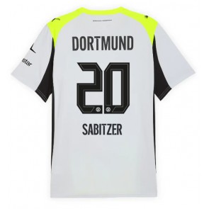 Borussia Dortmund Marcel Sabitzer #20 Bortatröja 2025-26 Kortärmad