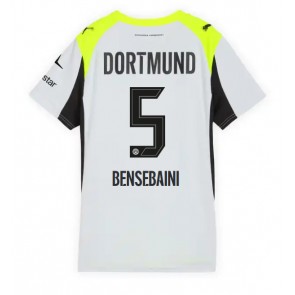Borussia Dortmund Ramy Bensebaini #5 Bortatröja Dam 2025-26 Kortärmad