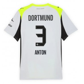 Borussia Dortmund Waldemar Anton #3 Bortatröja 2025-26 Kortärmad