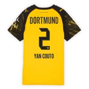 Borussia Dortmund Yan Couto #2 Hemmatröja Dam 2025-26 Kortärmad