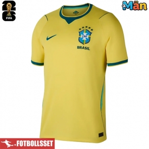Brasilien Hemmatröja VM 2026 Kortärmad