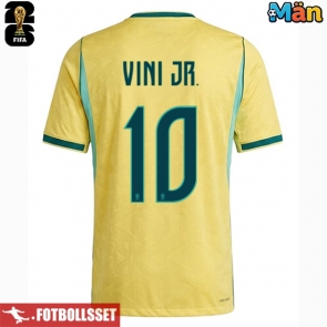 Brasilien Vinicius Junior #10 Hemmatröja VM 2026 Kortärmad