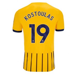 Brighton Charalampos Kostoulas #19 Tredje Tröja 2025-26 Kortärmad