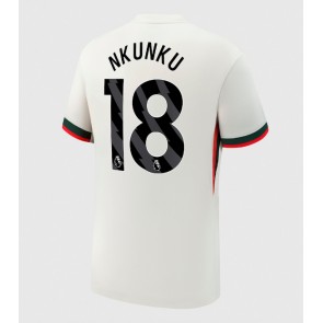 Chelsea Christopher Nkunku #18 Bortatröja 2025-26 Kortärmad