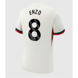 Chelsea Enzo Fernandez #8 Bortatröja 2025-26 Kortärmad