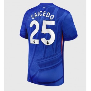 Chelsea Moises Caicedo #25 Hemmatröja 2025-26 Kortärmad