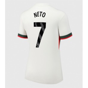 Chelsea Pedro Neto #7 Bortatröja Dam 2025-26 Kortärmad