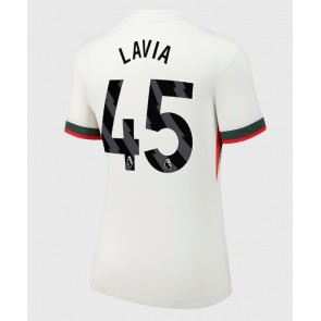 Chelsea Romeo Lavia #45 Bortatröja Dam 2025-26 Kortärmad