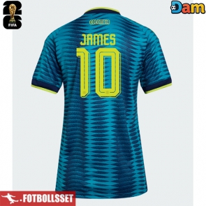 Colombia James Rodriguez #10 Bortatröja Dam VM 2026 Kortärmad