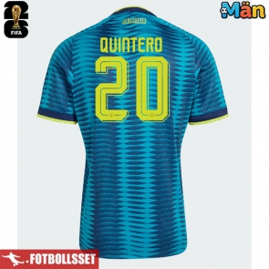 Colombia Juan Fernando Quintero #20 Bortatröja VM 2026 Kortärmad