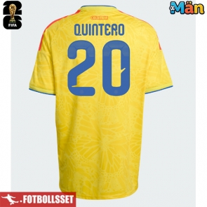 Colombia Juan Fernando Quintero #20 Hemmatröja VM 2026 Kortärmad