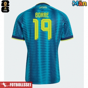 Colombia Rafael Santos Borre #19 Bortatröja VM 2026 Kortärmad